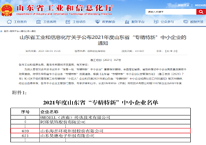 “专精特新”中小企业